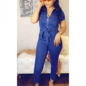 Denim Jumpsuit